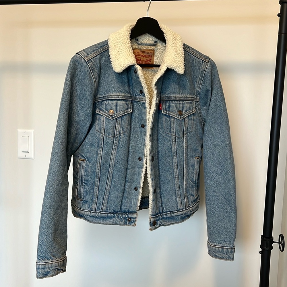 LEVI SHERPA TRUCKER JACKET